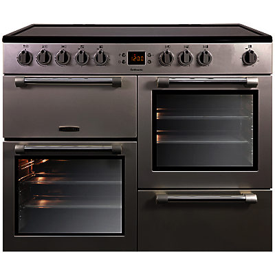 Leisure CK100C210 Cookmaster Electric Range Cooker Silver